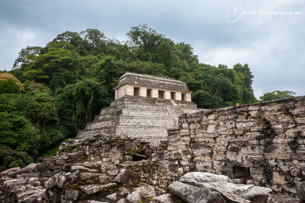 Palenque ancient Maya ruins, National Park, Mexico
